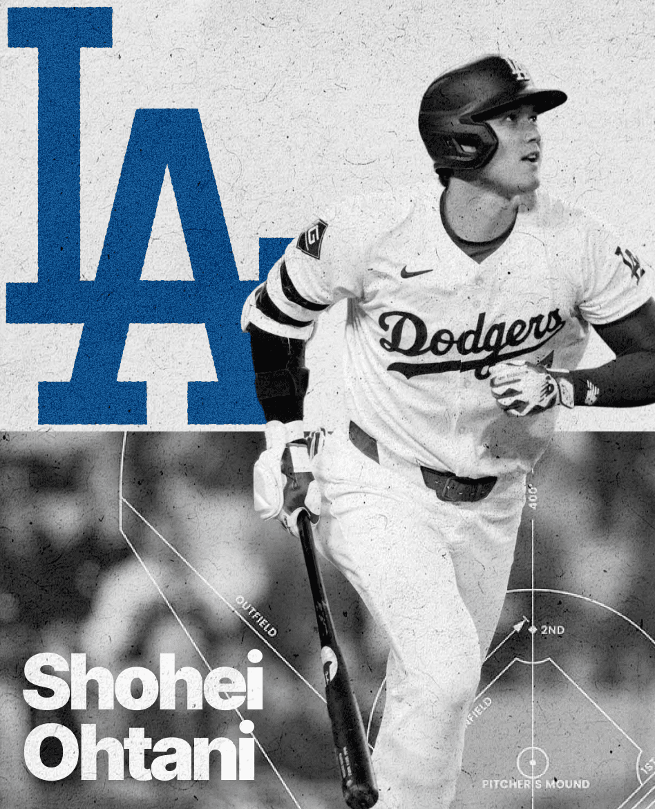 LA Dodgers — Ohtani Player Card
