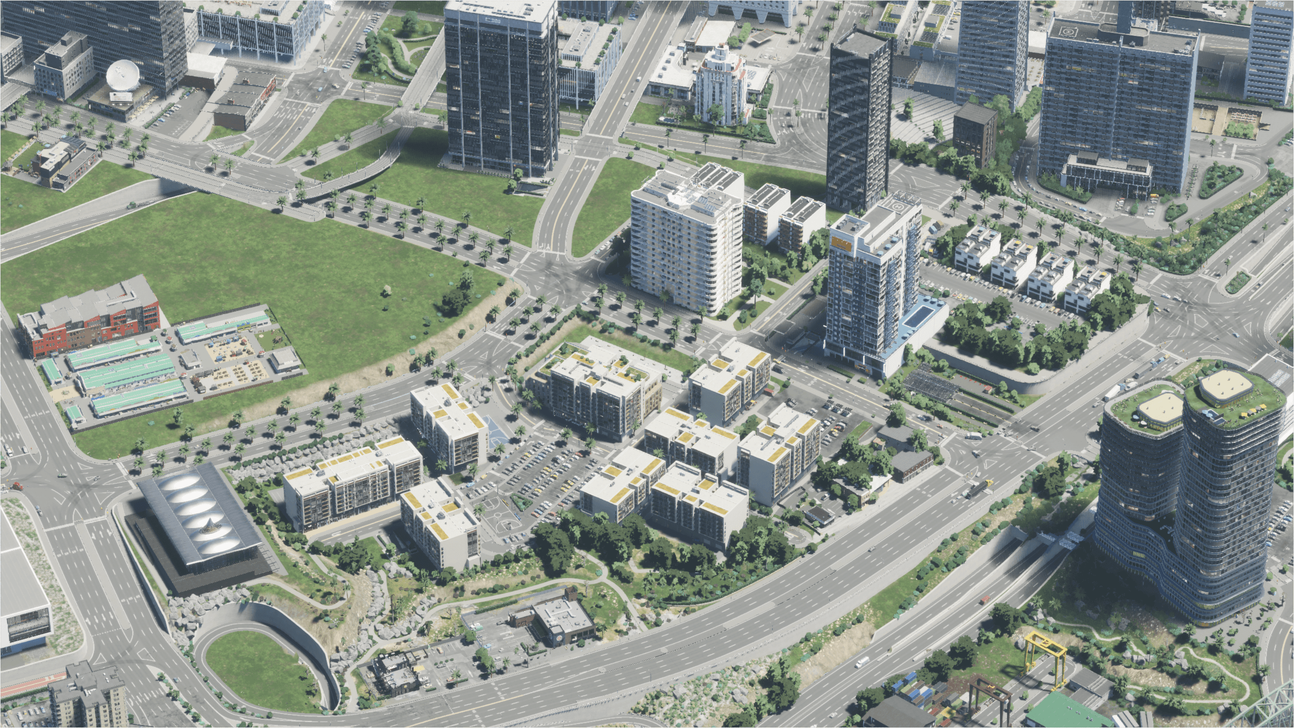 Cities Skylines LA Reinvisioned