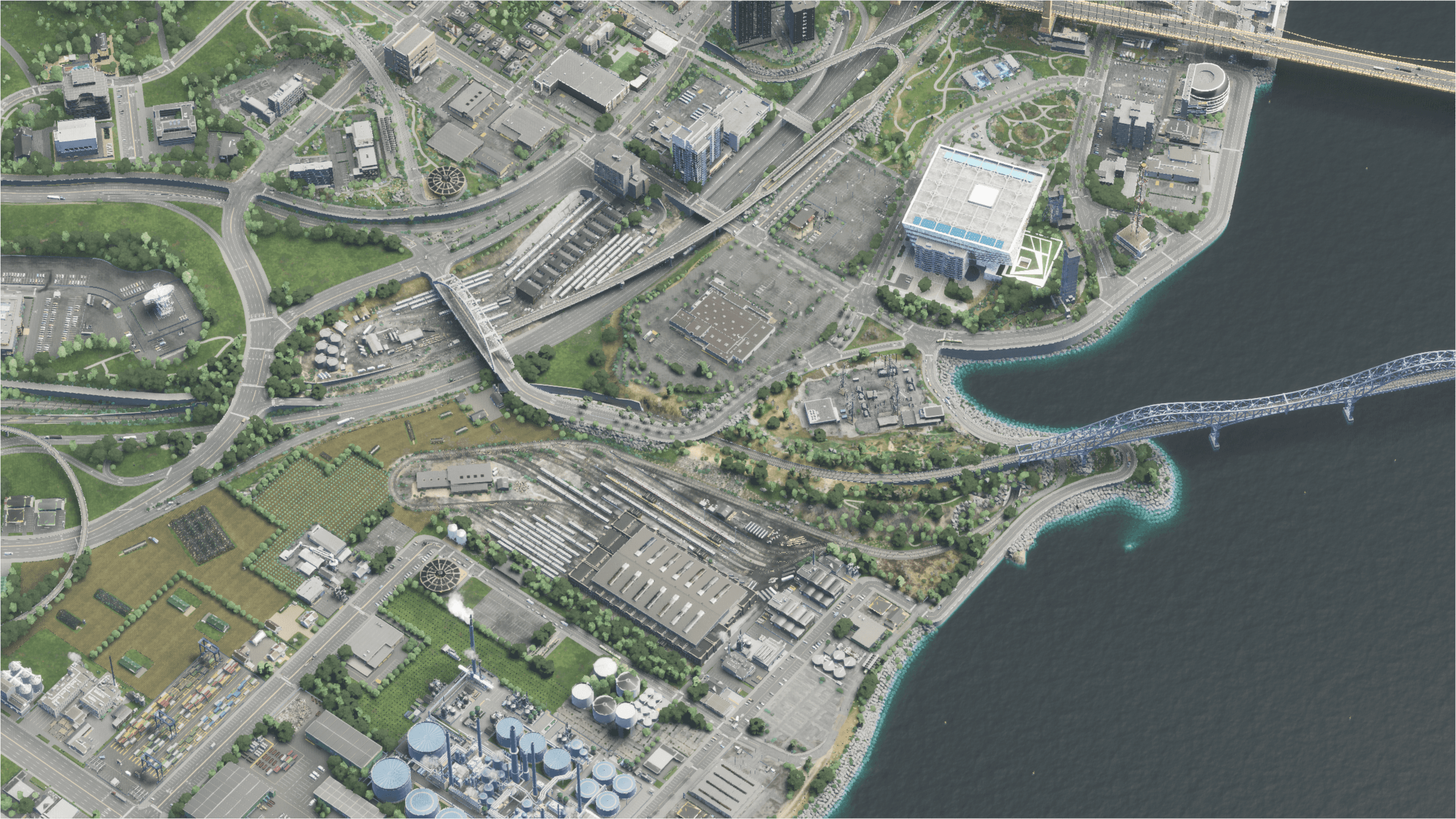 Cities Skylines LA Reinvisioned